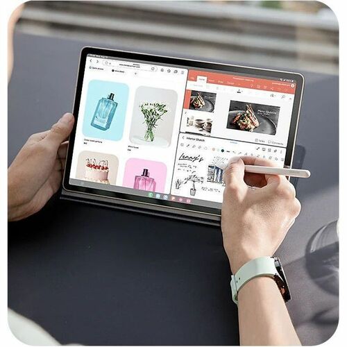 Samsung Galaxy Tab S9 FE+ Tablet - 12.4" WQXGA - Samsung Exynos 1380 (5 nm) Octa-core - 8 GB - 128 GB Storage - Gray - Cortex A78 - SM-X610NZAAXAR - Image 17