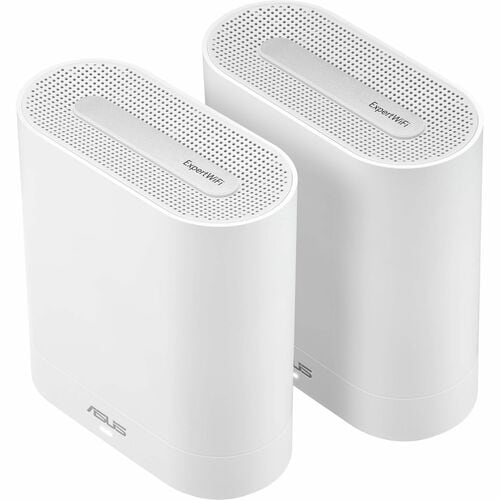 ASUS ExpertWiFi EBM68 Wireless Router, 2pk - ASUS ExpertWiFi EBM68 AX7800 Tri-band Business Mesh WiFi 6 System (2 Pack) - Custom Guest Portal & SDN, Easy Setup - EBM68 (W-2-PK) - Image 2