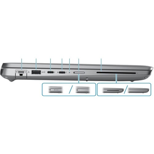 Dell Latitude 5000 5440 14" Thin Client Notebook - Full HD - Intel Core i5 13th Gen i5-1345U - vPro Technology - 8 GB - 256 GB SSD - 6VRFV - Image 14
