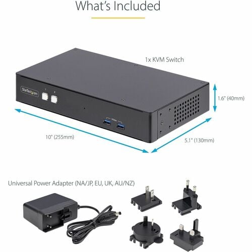 2-PORT KVM SWITCH 4K 60HZ DUAL-MONITOR DISPLAYPORT KVM - P2DD46A22-KVM-SWITCH - Image 6