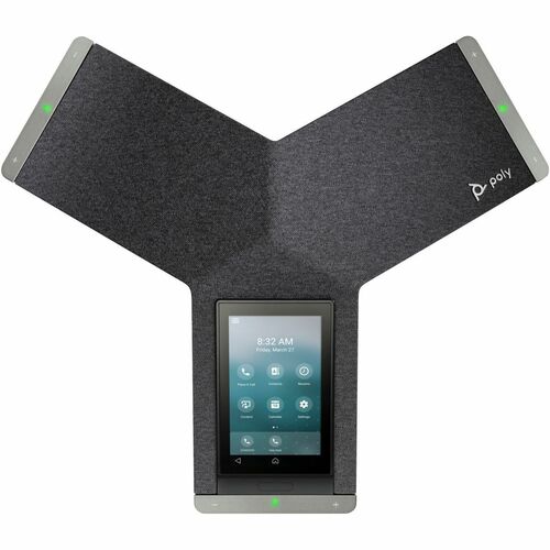 Poly Trio C60 IP Conference Phone and PoE-enabled No Radio GSA/TAA - 3 x Total Line - VoIP - 5" LCD - 2 x Network (RJ-45) - PoE - 849B2AA#ABA - Image 11