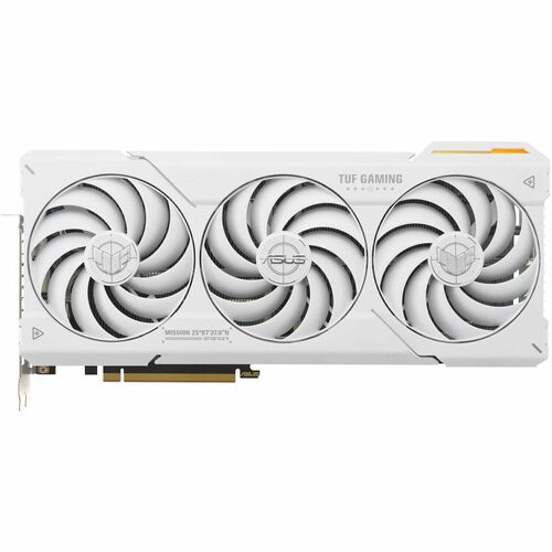 TUF AMD Radeon RX 7800 XT Graphic Card - 16 GB GDDR6 - 7680 x 4320 - 2.25 GHz Game Clock - 2.57 GHz Boost Clock - 256 - TUF-RX7800XT-O16G-WHITE-GAMING - Image 2