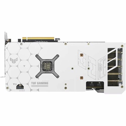 TUF AMD Radeon RX 7800 XT Graphic Card - 16 GB GDDR6 - 7680 x 4320 - 2.25 GHz Game Clock - 2.57 GHz Boost Clock - 256 - TUF-RX7800XT-O16G-WHITE-GAMING - Image 11