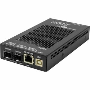 Lantronix 10/100/1000 BASET TO 2XSFP INDUSTRIAL TEMP RATED S3221-1040-T-NA