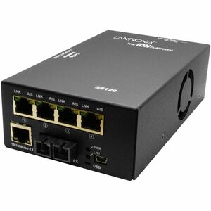 Lantronix 4X T1/E1 ION W/ ENET TO FIBER SM SC 20KM S6120-1014-LA