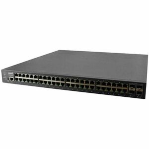 Lantronix 48-PORT GIGABIT POE+ WITH (4) 1G/10G SFP+ SINGLE AC P/S MODULAR SM48TAT4XA-RP-EU