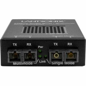 Lantronix FIBER CONVERTER 1300NM SMF TO MMF FASTENET/ATM/FDDI F-SM-MM-02-NA