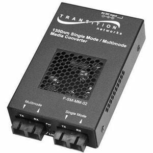 Lantronix FIBER CONVERTER 1300NM SMF TO MMF FASTENET/ATM/FDDI F-SM-MM-02-NA - Image 2