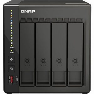 4 BAY NVR 8CH MAX CHANN 24 VMS INTEL CELERON J6412 4-CORE 8GB RAM - QVP-41C-US