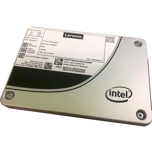 LENOVO DCG SOURCING D3-S4510 480 GB Solid State Drive - 2.5" Internal - SATA (SATA/600) - Read Intensive - Server Device Supported - 1.4 DWPD - 1228.80 TB - 4XB7A10248