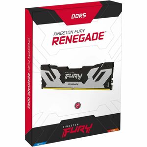 Kingston 48GB 6400MT/S DDR5 CL32 DIMM FURY RENEGADE SILVER XMP KF564C32RS-48 - Image 2