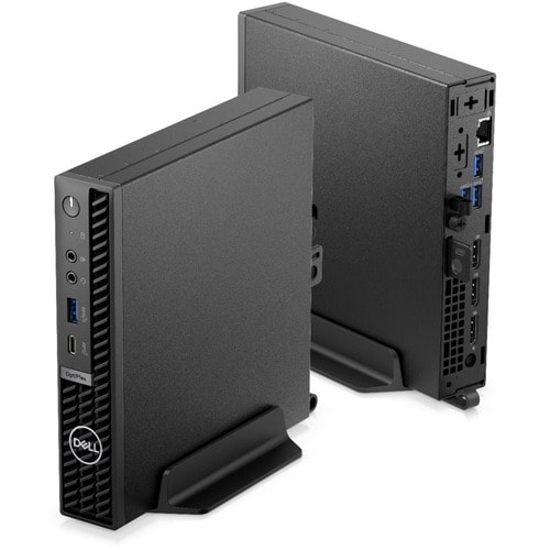 Dell OptiPlex 7000 7010 Micro Plus Micro Tower Thin Client Core i3 (13th Gen) i3-13100T Quad-core (4 Core) 2.50 GHz - Black - Intel Q670 Chip - 8 - 15NMK - Image 11