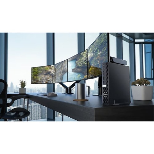 Dell OptiPlex 7000 7010 Micro Plus Micro Tower Thin Client Core i3 (13th Gen) i3-13100T Quad-core (4 Core) 2.50 GHz - Black - Intel Q670 Chip - 8 - 15NMK - Image 15