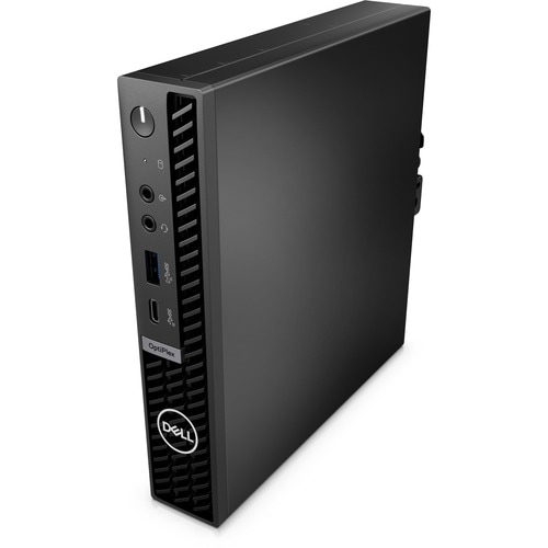 Dell OptiPlex 7000 7010 Micro Plus Micro Tower Thin Client Core i3 (13th Gen) i3-13100T Quad-core (4 Core) 2.50 GHz - Black - Intel Q670 Chip - 8 - 15NMK - Image 4
