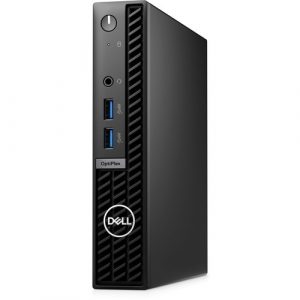 Dell OptiPlex 7000 7010 Micro Plus Micro Tower Thin Client Core i3 (13th Gen) i3-13100T Quad-core (4 Core) 2.50 GHz - Black - Intel Q670 Chip - 8 - 15NMK