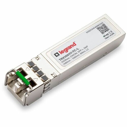 Ortronics Infinera SFP+ Module - For Optical Network, Data Networking - 1 x LC Duplex 10GBase-DWDM Network - Optical Fiber - Single-mode - 10 Gigabit Ethernet - 10GBase-DWDM - TRX100117-TC-A