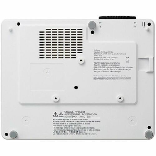 Ricoh PJ WUL5860 DLP Projector - 16:10 - Portable, Wall Mountable, Ceiling Mountable, Floor Mountable - White - 1920 x 1200 - Front, Ceiling - 2160p - 20000 - 432480 - Image 6