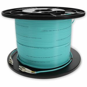 Addon LC M/M PATCH CBL 180M AQUA OM3 RISER FIBER ADD-LC-LC-180M5OM3