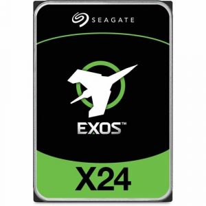Seagate Exos X24 ST24000NM001H 24 TB Hard Drive - 3.5" Internal - SATA (SATA/600) - Conventional Magnetic Recording (CMR) Method - Storage Array Device Supported - 7200rpm - - ST24000NM001H