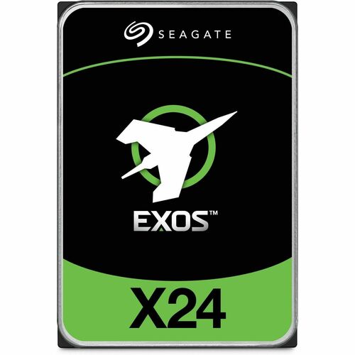 Seagate Exos X24 ST24000NM001H 24 TB Hard Drive - 3.5" Internal - SATA (SATA/600) - Conventional Magnetic Recording (CMR) Method - Storage Array Device Supported - 7200rpm - - ST24000NM001H