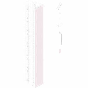 Legrand MM20 VERTICAL CABLE MGMT CAGE W/ DOOR MM20VMD710-W