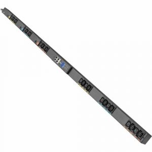 Eaton 3-Phase Managed Rack PDU G4, 120/208V, 24 Outlets, 24A, 8.6kW, L21-30 Input, 10 ft. Cord, 0U Vertical - Managed - NEMA L21-30P - 12 x IEC 60320 - EVMA2130A