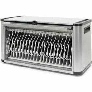 Bretford PureCharge Station - Up to 11" Screen Support - 20 Devices Supported - 14.70" Height x 28.70" Width x 15" Depth - Desktop, Countertop, Wall Mountable - - HGFP2BG1-PA