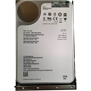 HPE - Sourcing HP 10TB SAS 12G MDL 7.2K LFF P11186-001