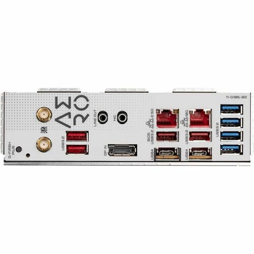 Gigabyte Ultra Durable TRX50 AERO D Desktop Motherboard - AMD TRX50 Chipset - Socket sTR5 - Extended ATX - Ryzen Threadripper PRO Processor Supported - 1 - TRX50 AERO D - Image 4