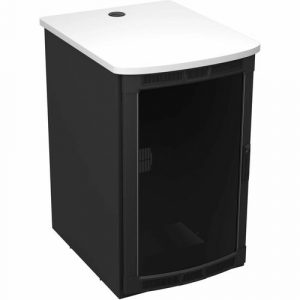 19SP 27DEEP PLEXI DOOR AND DES WHITE TOP - BGR-19SA27MDK-D8