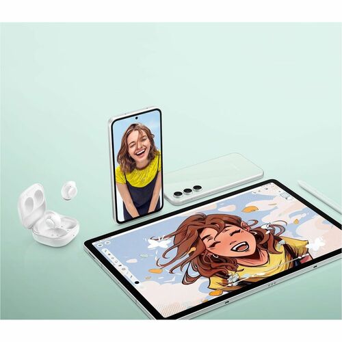 Samsung Galaxy Tab S9 FE+ Tablet - 12.4" WQXGA - Samsung Exynos 1380 (5 nm) Octa-core - 8 GB - 128 GB Storage - Silver - Cortex A78 - SM-X610NZSAXAR - Image 4