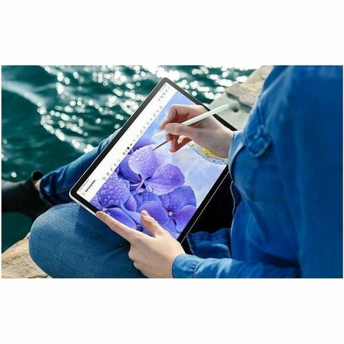 Samsung Galaxy Tab S9 FE+ Tablet - 12.4" WQXGA - Samsung Exynos 1380 (5 nm) Octa-core - 8 GB - 128 GB Storage - Silver - Cortex A78 - SM-X610NZSAXAR - Image 8