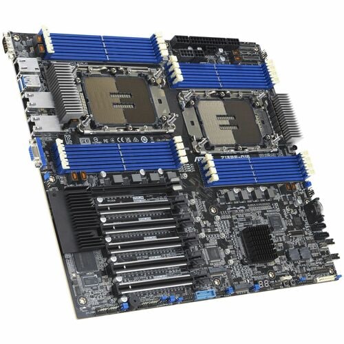 Asus Z13PE-D16 Server Motherboard - Intel C741 Chipset - Socket LGA-4677 - Extended ATX - Xeon Processor Supported - 4 TB DDR5 SDRAM Maximum RAM - DIMM, RDIMM - Z13PE-D16 - Image 4