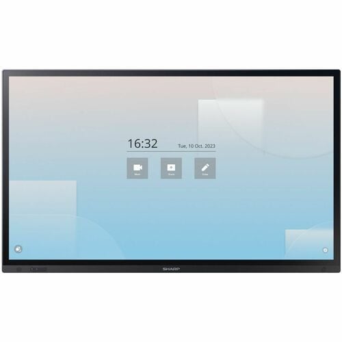 SHARP 86IN INTERACTIVE DISPLAY 20PT TOUCH RS-232C 500 CD/M2 3840X2160 PN-LA862 - Image 3