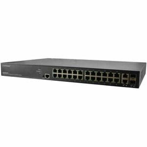Lantronix MANAGED POE++ SWITCH 24P 2 SFP RJ-45 COMBO 1 920W AC POWER SUPPLY SM24TBT2DPB-920-NA