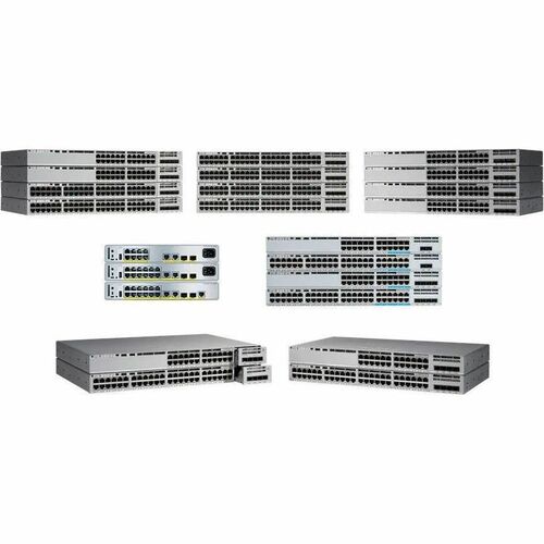 Cisco Catalyst 9200CX Layer 3 Switch - 14 Ports - Manageable - Gigabit Ethernet, 10 Gigabit Ethernet - 10/100/1000Base-T, 10GBase-X - 240 W PoE Budget - Twisted Pair, - C9200CX12P2X2GE-RF