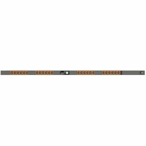 Vertiv Geist Switched Rack PDU with Next Generation IMD - 0U| 20A| 208V| 3.3kW| NEMA L6-20P| (21) U-Lock C13| (3) U-Lock C19 Receptacles| VP5N20AB - Redundant Power-Sharing Port - VP5N20AB