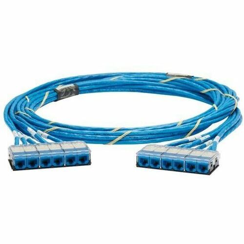 Panduit QuickNet Cat.6a Trunk Network Cable - 22 ft Category 6a Network Cable for Network Device - First End: 1 x RJ-45 Cassette Network - Female - Second - QZRBCCL0002F022