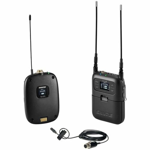 Shure Wireless Microphone System - 514 MHz to 558 MHz Operating Frequency - 20 kHz to 20 kHz Frequency Response - 328.08 ft Operating Range SLXD15/DL4B-H55 - SLXD15/DL4B-H55
