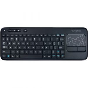 Logitech K400 Keyboard - Wireless Connectivity - RF - 32.81 ft - 2.40 GHz - USB Interface - Mute, Volume Up, Volume Down, Home Screen Hot Key(s) - - 920-003110
