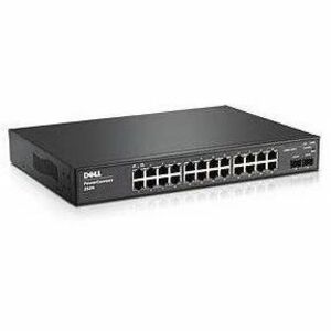 Dell Ingram Micro Sourcing PowerConnect 2824 Ethernet Switch - 24 Ports - Manageable - Gigabit Ethernet - 10/100/1000Base-T, 1000Base-SX, 1000Base-LX - Refurbished - 3 Layer Supported - Modular - 9CTGC-RF