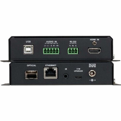 ATEN VE883AK2 Video Extender Transceiver - 32808.40 ft RangeNetwork (RJ-45)USBHDMI InHDMI Out - 4K - 4096 x 2160 - Twisted Pair - Rack-mountable VE883AK2 - Image 2