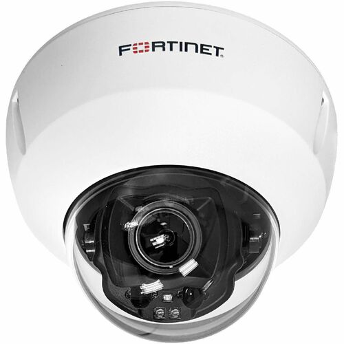 Fortinet FortiCamera FD55-CA 5 Megapixel Indoor/Outdoor Network Camera - Dome - 164.04 ft Infrared Night Vision - H.264, H.265 (HEVC) - 2.70 mm- 13.50 mm Varifocal Lens - - FCM-FD55-CA