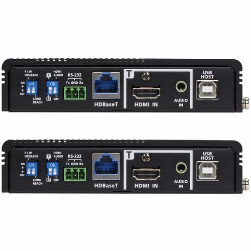 Eaton Tripp Lite Series HDBaseT 3.0 Transmitter and Receiver Kit, HDMI 4K 60 Hz (4:4:4), RS-232, IR Control, Up to 328 ft. (100 m), TAA - 1 Input - BHDBT3-TRX2 - Image 3