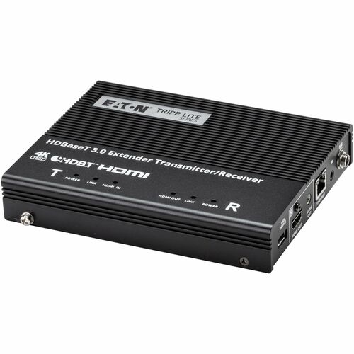 Eaton Tripp Lite Series HDBaseT 3.0 Transmitter/Receiver, HDMI 4K 60 Hz (4:4:4), RS-232, IR Control, Up to 328 ft. (100 m), TAA - 1 Output Device - 328.08 - BHDBT3-TR - Image 4