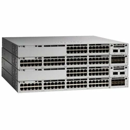 Cisco C9300L 48-PORT FULL POE 4X10GUPLINK 1100WAC PS WITH MERAKI C9300L-48PF-4X-M - Image 2