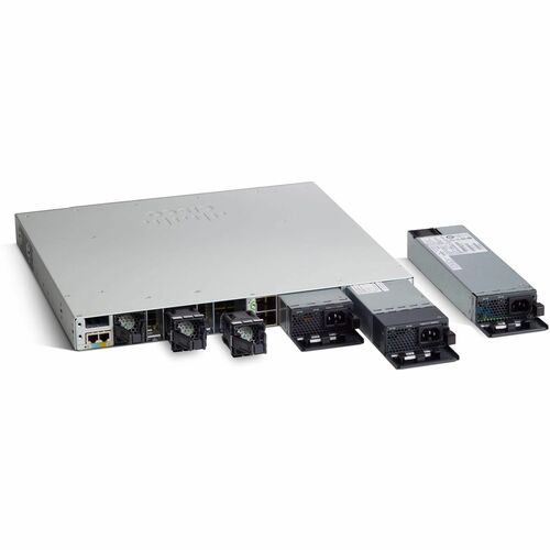 Cisco C9300L 48-PORT FULL POE 4X10GUPLINK 1100WAC PS WITH MERAKI C9300L-48PF-4X-M - Image 3