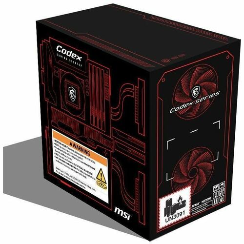 MSI Codex R2 Gaming PC , Intel Core i5-14400F, RTX 4060, 16GB, 1TB SSD, WIN 11 Home - MSI Codex R2 (Mid Tower) Gaming Desktop, Intel Core i5-14400F, - CODR2B14NUC5216