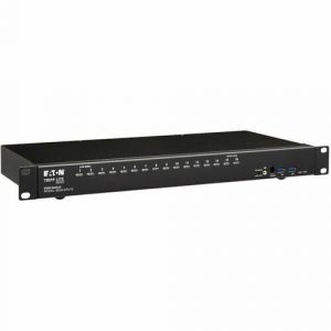 Eaton Tripp Lite Series 16-Port DisplayPort/USB KVM Switch with Audio/Video and USB Peripheral Sharing, 4K 60 Hz, 1U Rack-Mount, TAA - 16 Computer(s) - 4K - 4096 x - B024-DPU16