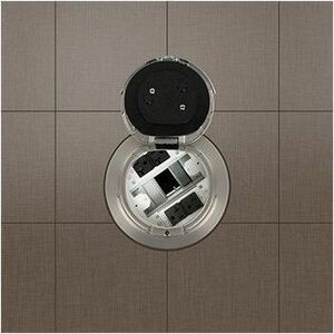 Legrand Av - Middle 6IN 3HR PREWIRED FLUSH STN NICKEL 6AT2PSN3H